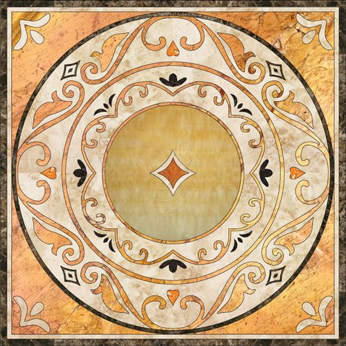 Marble medallion210