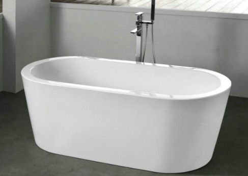 100% acrylic bathtub (reinforced by fiberglass and resin) HC3106