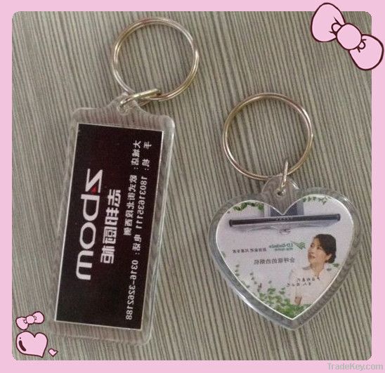 promotional plastic keychain