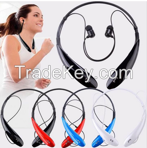 Neckband In-ear wireless music stereo Bluetooth Headphone,headset 