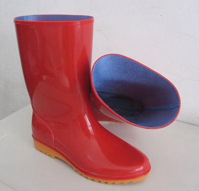 gardening work women pvc gum boots