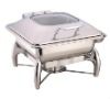 FL1032L Glass lid chafing dish/Electric chafing dish/Hydraulic chafing dish set