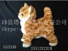 Lovely puppy Synthetic furry animals Lifelike animal figurines Toys and gifts for friends and relative