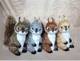 Squirrel sculpture Promotional Christmas gifts and decoration Festival and holiday gifts and decor