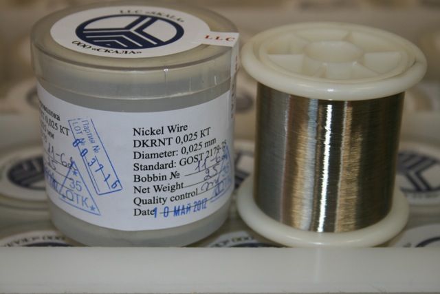 Nickel Wire 0,025KT