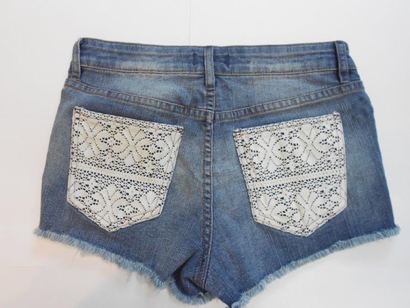 Denim Shorts (Ladies Laces)   