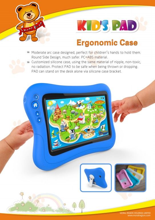 7 inch kids learning pad with true manufacturer