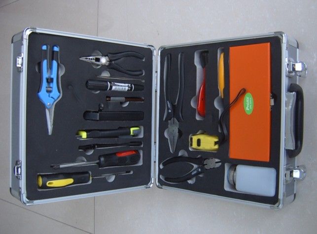 FTTH fiber fusion splicing tools kit