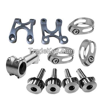 OEM casting factory titanium precision investment casting titanium casting hardware dropout crank