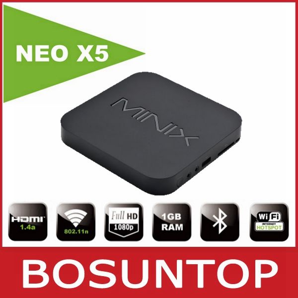 MINIX NEO X5 RK3066 Dual Core Cortex A9 1G/16G Google Smart Android TV Box 1080P Wifi Bluetooth RJ45 USB HDMI IPTV