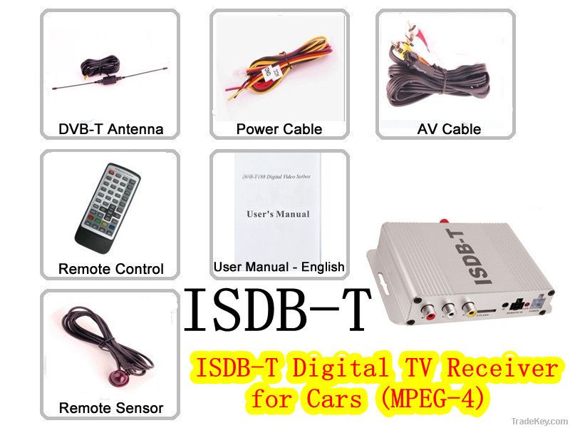 ISDB-T Set Top Box-ISDB-T TV031(AV IN)