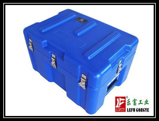 Rotational molding security box