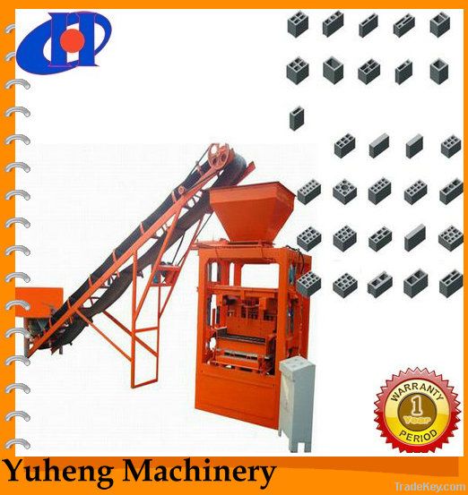 High capacity fly ash brick making machine