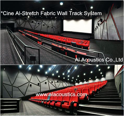 Cine Al-Stretch Fabric Wall Track System