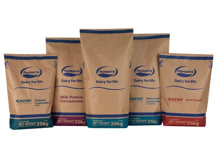 Fonterra Dairy Powders