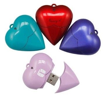 Heart Shape USB Flash Drive 