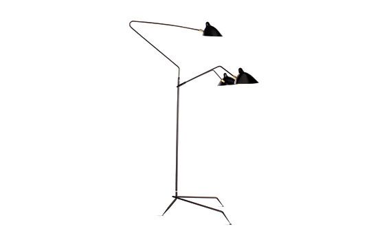 Serge Mouille three arms Floor lamp