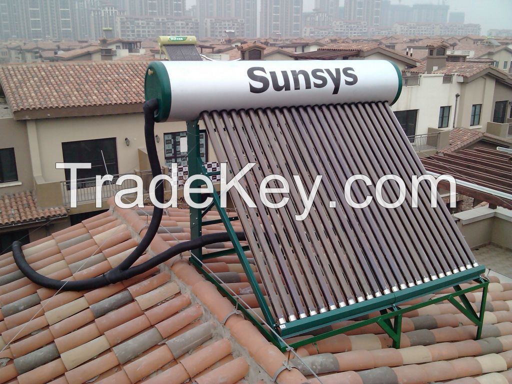 Sunsys-An advanced pressurized integrated solar water heater