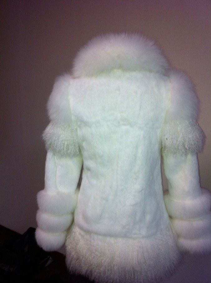 retail and wholesale 2013 latest lady's winter coat winter jacket self-colored fur long coat