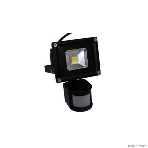 PIR sensor 10W LED flood light