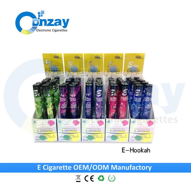 Most Popular e cigarette 500 puffs disposable e hookah