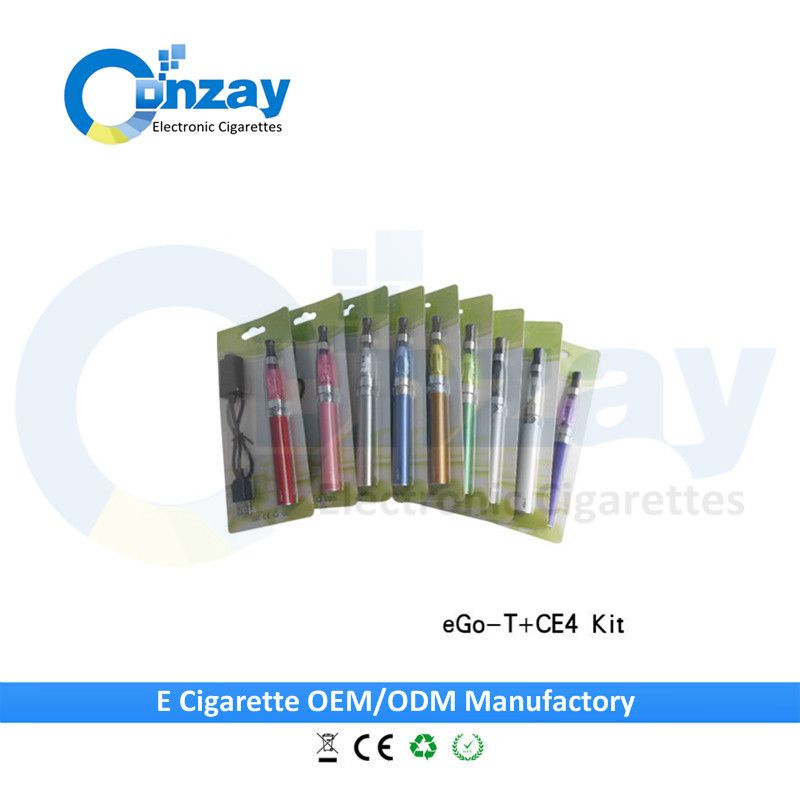 New and top selling Ego T style with CE4 clearomizer blister packing