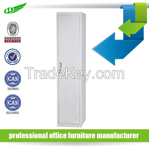 Single door metal locker