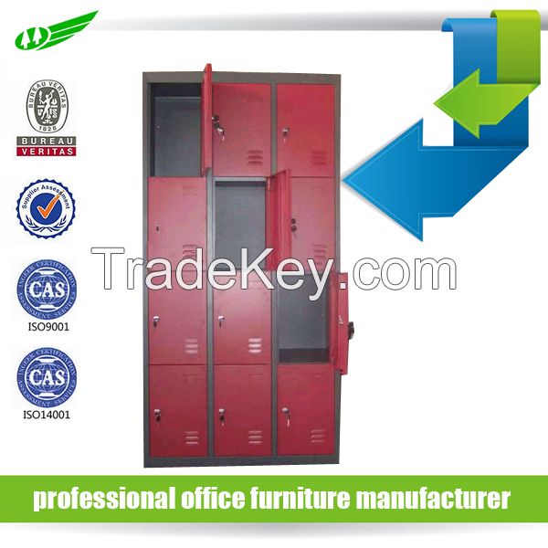 Knock down durable steel locker