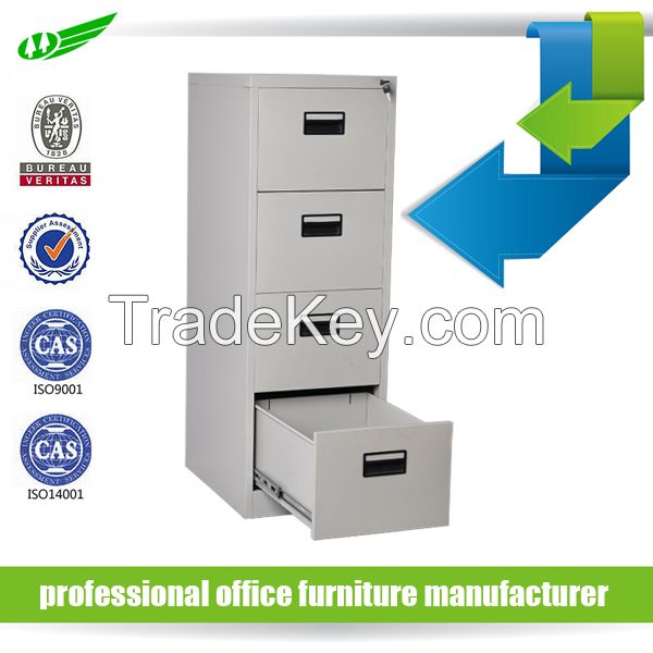 Knock down 4 drawer filing cabinet