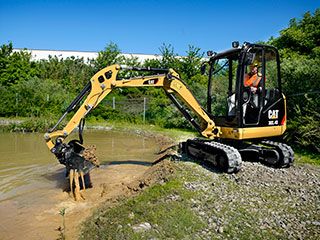 Rubber track for Caterpillar Mini Excavators & Compact Track Loaders 