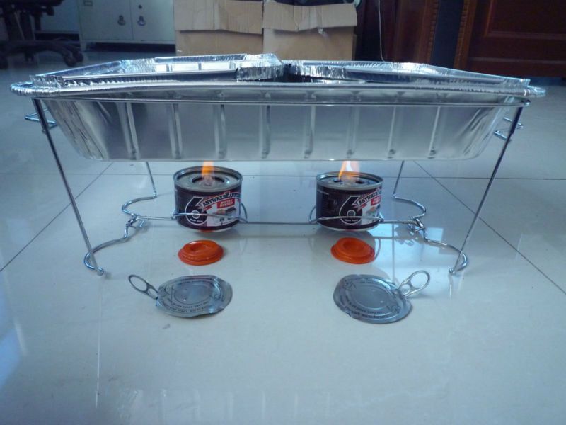 The Anywhere Anytime Foldable Food Warmer Buffet set