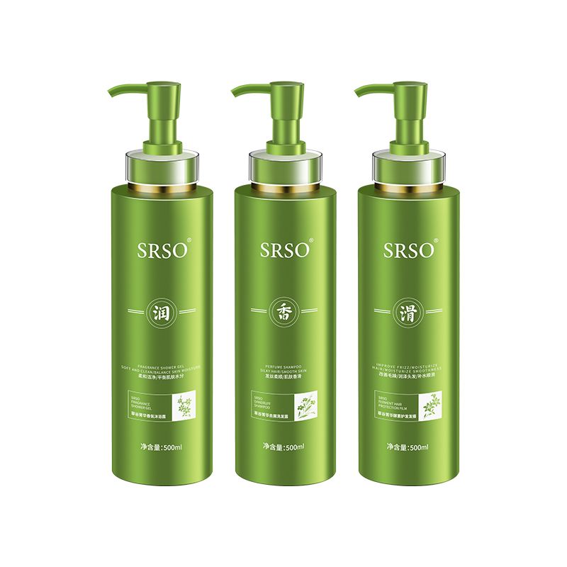 High quality shampoo hair onditioner body wash set