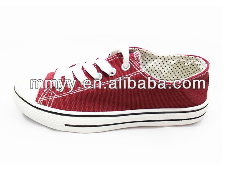 Newest fashionable men canvas casual footwear