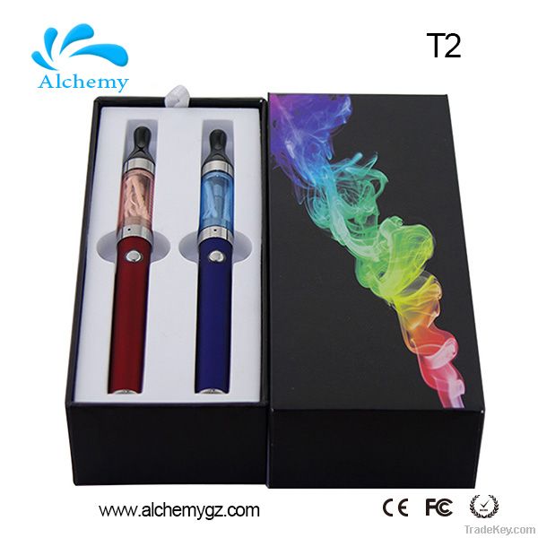 gift box packing 2014 new product ego t2 E cigarette