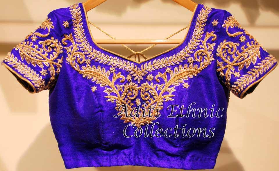 Designer-Saree-Blouse stitching by Expert Tailors.