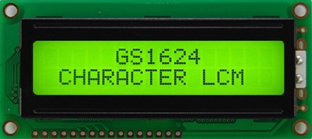 Character LCD 16x2: KTC1624-LY