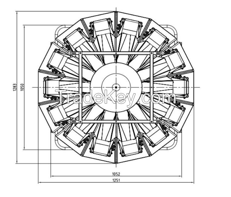 Multiweigh2015 14head Multihead Weigher