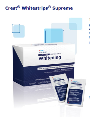 CREST WHITESTRIPS SUPREME, PROFESSIONAL EFFECTS ADVANCED, AND MANY MORE CREST/ORAL-B PRODUCTS
