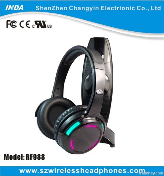 Silent disco wireless headphone