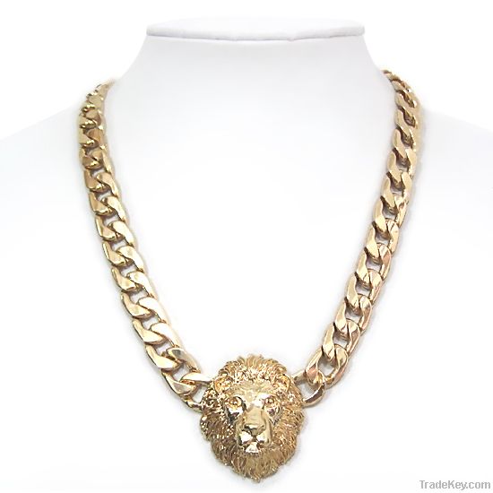 2013 New Fashion Lion Pendant Necklace