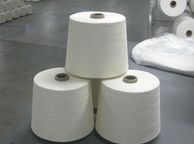 100% viscose yarn waxed raw white