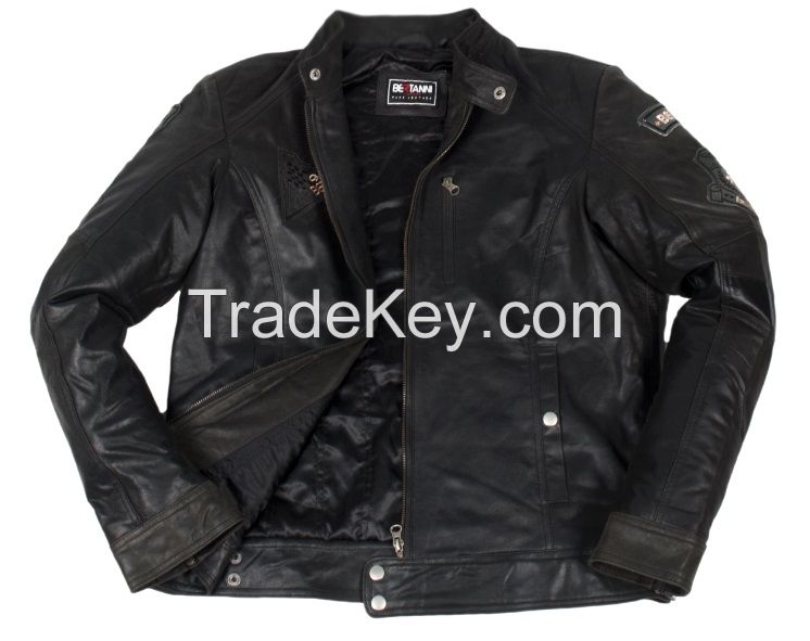 Pure Leather black Men's Jacket