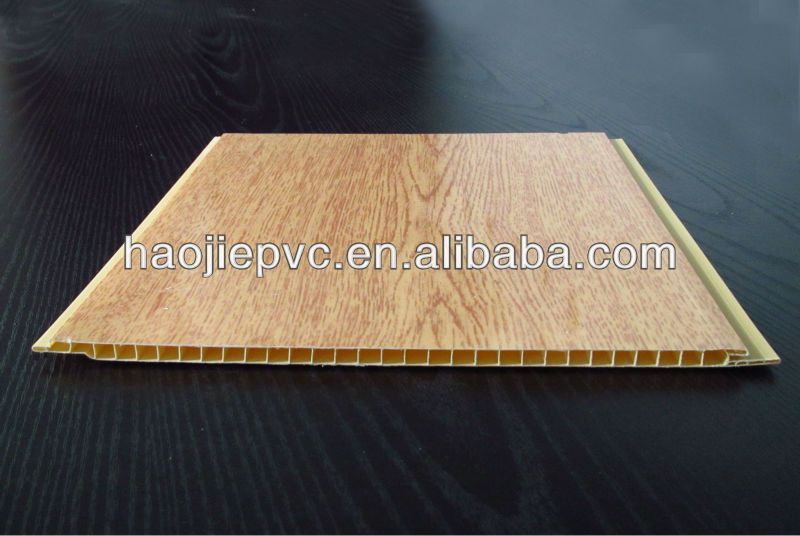 high quality colourful wood grain surface and water proof &amp;antimicrobial pvc panel&amp; pvc ceiling panel