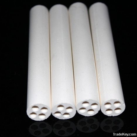 Diameter 3mm structure Porous alumina ceramic tube pipe rod gasket