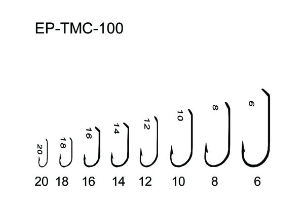 TMC100 Dry fly hook