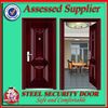 LBS-8831 Chinese single entrance steel main door design