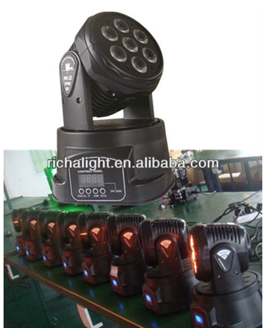 Professional RL-MH7 mini led disco light for sale