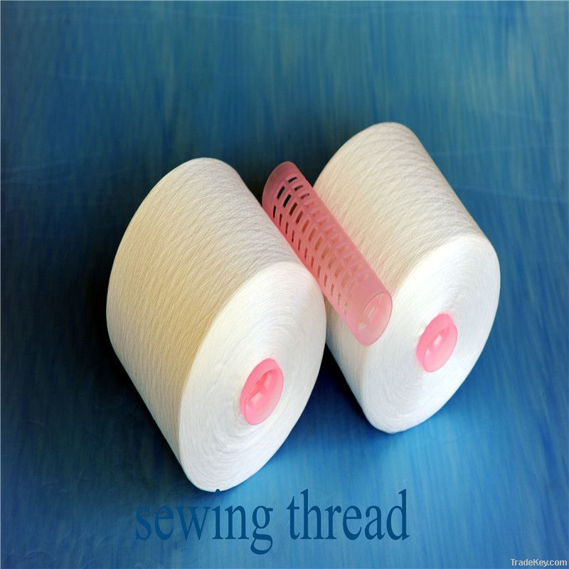 100% polyester spun sewing thread