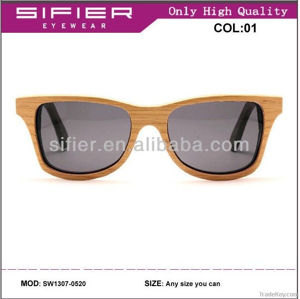 High Quality Designer Wooden Sunglasses Polarized