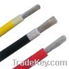 Silicone fiber glass wire